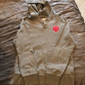 Men’s thermal IU hooded shirt